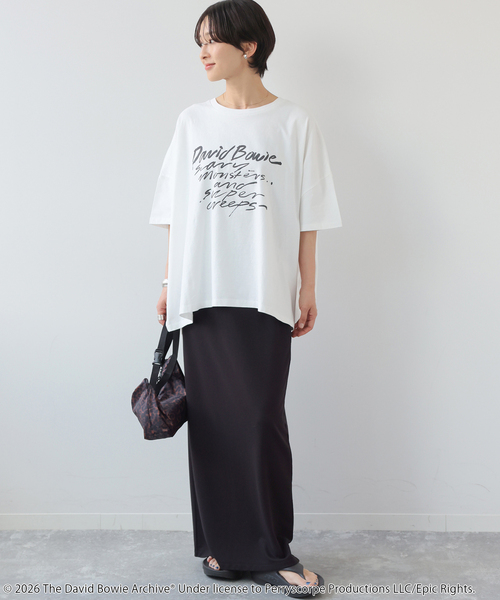 JOURNAL STANDARD relume(ジャーナルスタンダード レリューム)の「別注【GOOD ROCK SPEED】ROCKワイドTEE(Tシャツ/カットソー・レディース・ホワイト/ブラック・FREE)」の11枚目の写真