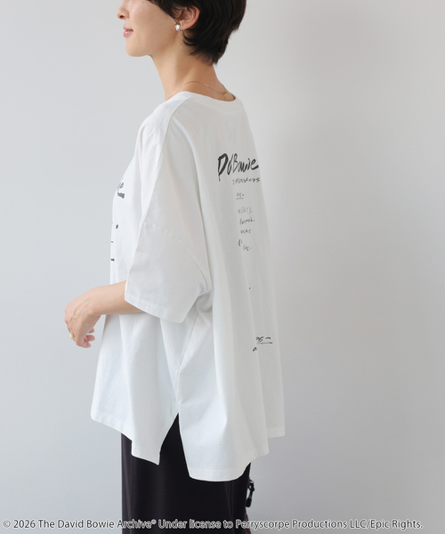 JOURNAL STANDARD relume(ジャーナルスタンダード レリューム)の「別注【GOOD ROCK SPEED】ROCKワイドTEE(Tシャツ/カットソー・レディース・ホワイト/ブラック・FREE)」の16枚目の写真