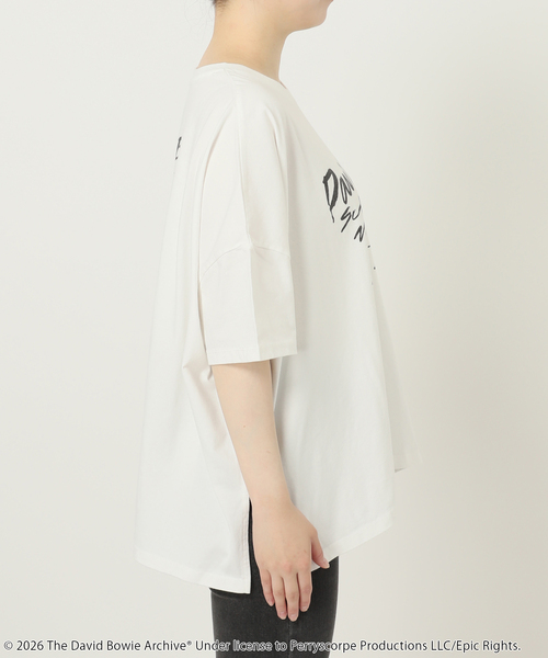 JOURNAL STANDARD relume(ジャーナルスタンダード レリューム)の「別注【GOOD ROCK SPEED】ROCKワイドTEE(Tシャツ/カットソー・レディース・ホワイト/ブラック・FREE)」の21枚目の写真