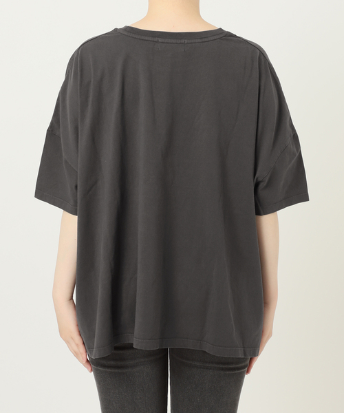 JOURNAL STANDARD relume(ジャーナルスタンダード レリューム)の「別注【GOOD ROCK SPEED】ROCKワイドTEE(Tシャツ/カットソー・レディース・ホワイト/ブラック・FREE)」の3枚目の写真