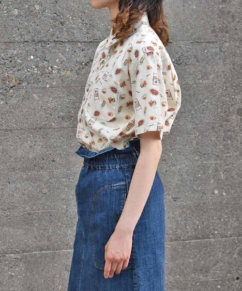Bleu Bleuet(ブルーブルーエ)の「総柄プリントシャツ(シャツ/ブラウス・レディース・その他/その他2/その他1・M)」の13枚目の写真