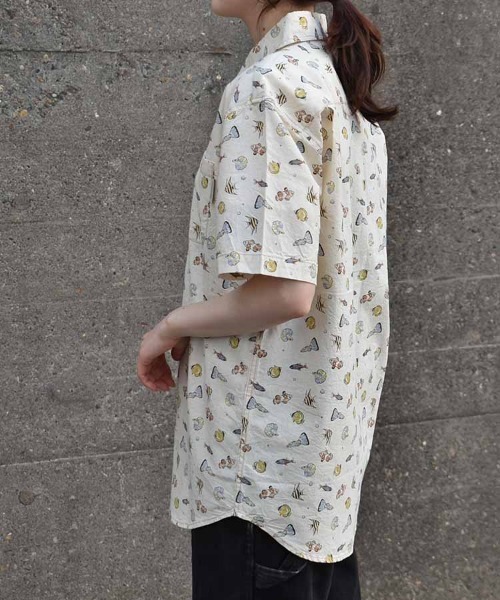 Bleu Bleuet(ブルーブルーエ)の「総柄プリントシャツ(シャツ/ブラウス・レディース・その他/その他2/その他1・M)」の19枚目の写真