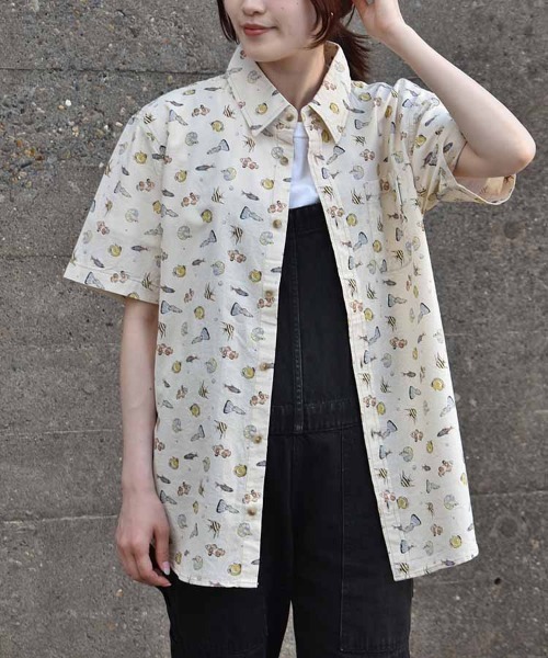 Bleu Bleuet(ブルーブルーエ)の「総柄プリントシャツ(シャツ/ブラウス・レディース・その他/その他2/その他1・M)」の18枚目の写真