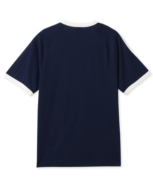 adidas(アディダス)の「adidas 3-STRIPES TEE / アディダス 3ストライプス Tシャツ(Tシャツ/カットソー・メンズ・ネイビー・XL/L/S/M)」の3枚目の写真