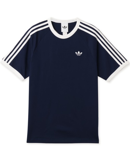 adidas(アディダス)の「adidas 3-STRIPES TEE / アディダス 3ストライプス Tシャツ(Tシャツ/カットソー・メンズ・ネイビー・XL/L/S/M)」の8枚目の写真