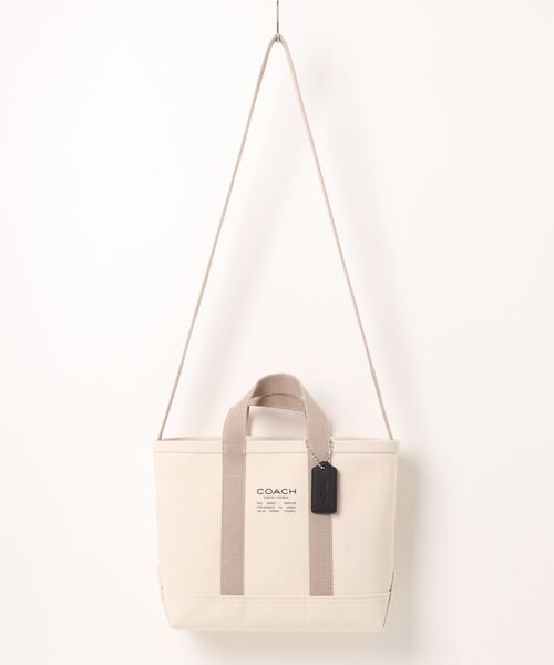 COACH(コーチ)の「ユーティリティー トート 27(トートバッグ・メンズ・ホワイト系その他・ONE)」の1枚目の写真