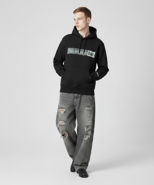 FACETASM（ファセッタズム）の「FACETASM×NEW ERA/ LOGO Hoodie / MYK-SW-05 秋服 冬服（パーカー・メンズ・ブラック・S/XL/L/M）」の15枚目の写真