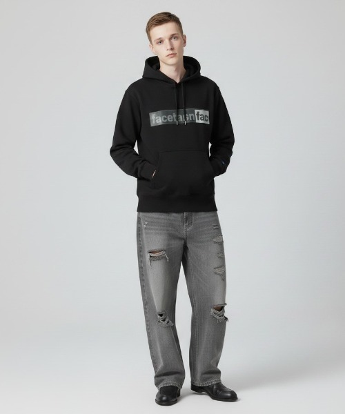 FACETASM（ファセッタズム）の「FACETASM×NEW ERA/ LOGO Hoodie / MYK-SW-05 秋服 冬服（パーカー・メンズ・ブラック・S/XL/L/M）」の11枚目の写真