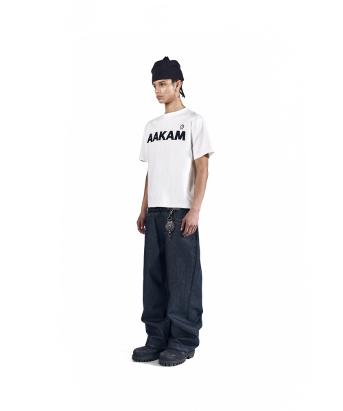 AAKAM（アーカム）の「CROS2 Patch Denim Pants (Blue)（デニムパンツ・レディース・その他・1/2）」の7枚目の写真