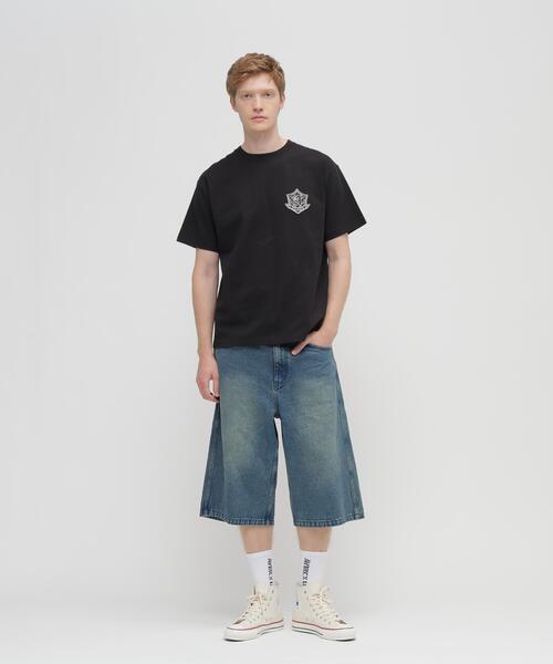 AVIREX(アヴィレックス)の「VARSITY T-SHIRT "SELECTED AUTHORITY" / バーシティ 半袖Tシャツ セレクテッド オーソリティ / AVIREX / アヴィレックス(Tシャツ/カットソー・メンズ・ホワイト/ブラック・MEDIUM/LARGE/X-LARGE/XX-LARGE)」の5枚目の写真