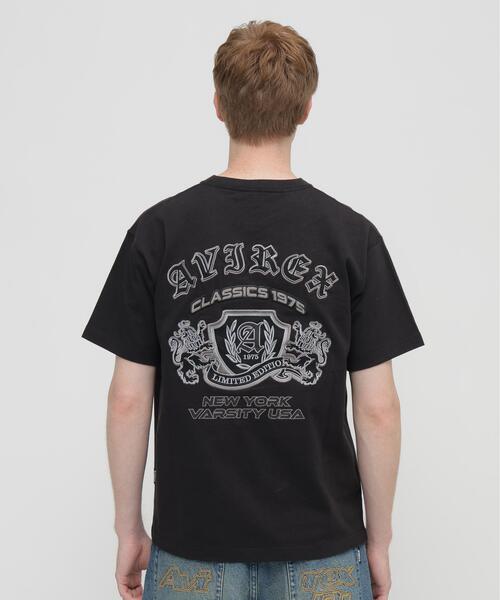 AVIREX(アヴィレックス)の「VARSITY T-SHIRT "SELECTED AUTHORITY" / バーシティ 半袖Tシャツ セレクテッド オーソリティ / AVIREX / アヴィレックス(Tシャツ/カットソー・メンズ・ホワイト/ブラック・MEDIUM/LARGE/X-LARGE/XX-LARGE)」の7枚目の写真