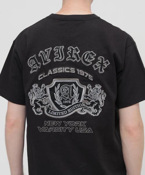 AVIREX(アヴィレックス)の「VARSITY T-SHIRT "SELECTED AUTHORITY" / バーシティ 半袖Tシャツ セレクテッド オーソリティ / AVIREX / アヴィレックス(Tシャツ/カットソー・メンズ・ホワイト/ブラック・MEDIUM/LARGE/X-LARGE/XX-LARGE)」の11枚目の写真