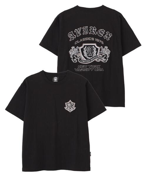 AVIREX(アヴィレックス)の「VARSITY T-SHIRT "SELECTED AUTHORITY" / バーシティ 半袖Tシャツ セレクテッド オーソリティ / AVIREX / アヴィレックス(Tシャツ/カットソー・メンズ・ホワイト/ブラック・MEDIUM/LARGE/X-LARGE/XX-LARGE)」の12枚目の写真