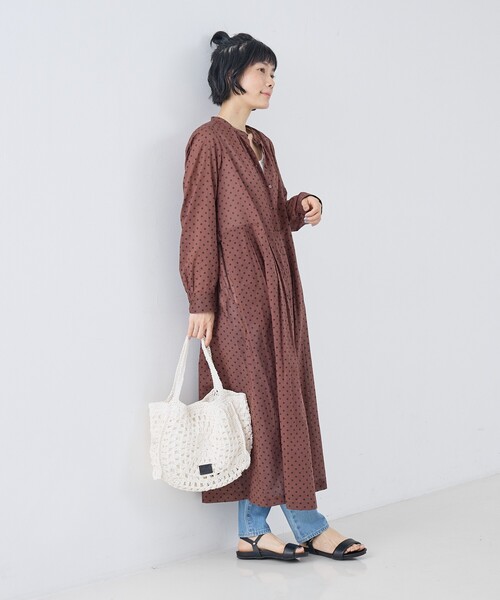 collex(コレックス)の「【Swaraj /スワラージ】手編みペーパーラフィアトートバッグ(かごバッグ・レディース・ベージュ/ホワイト・フリー)」の18枚目の写真