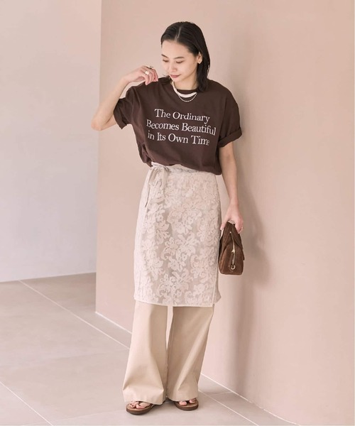 JOURNAL STANDARD(ジャーナルスタンダード)の「《追加3》汗ジミ防止天竺プリントT(Tシャツ/カットソー・レディース・グレー/ブラウン/ブラック系その他・FREE)」の18枚目の写真