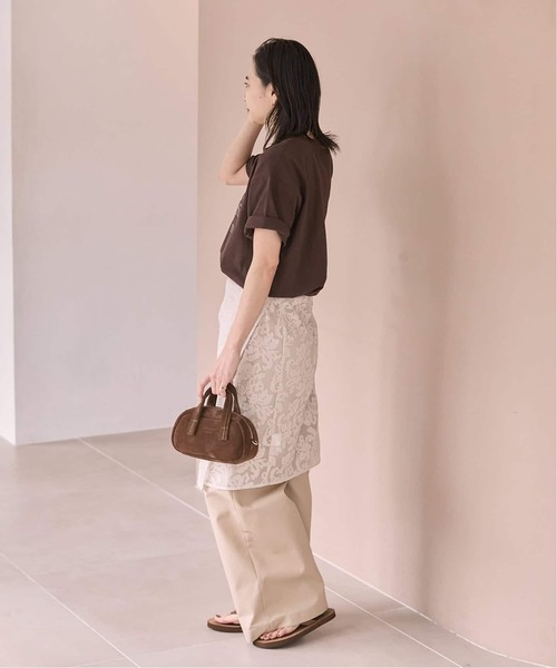 JOURNAL STANDARD(ジャーナルスタンダード)の「《追加3》汗ジミ防止天竺プリントT(Tシャツ/カットソー・レディース・グレー/ブラウン/ブラック系その他・FREE)」の10枚目の写真