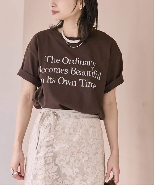 JOURNAL STANDARD(ジャーナルスタンダード)の「《追加3》汗ジミ防止天竺プリントT(Tシャツ/カットソー・レディース・グレー/ブラウン/ブラック系その他・FREE)」の12枚目の写真