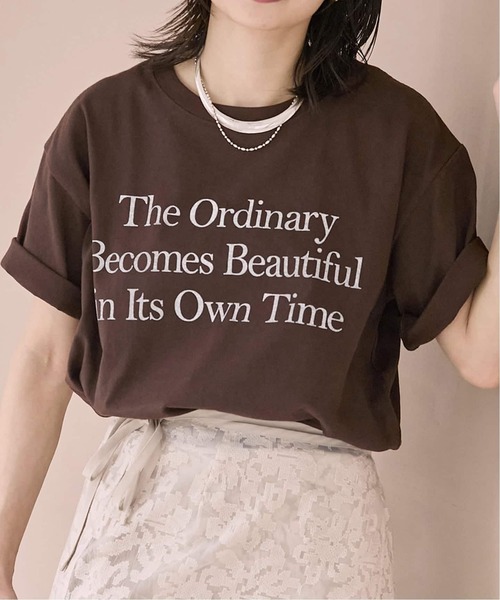 JOURNAL STANDARD(ジャーナルスタンダード)の「《追加3》汗ジミ防止天竺プリントT(Tシャツ/カットソー・レディース・グレー/ブラウン/ブラック系その他・FREE)」の14枚目の写真