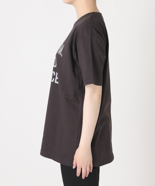 JOURNAL STANDARD(ジャーナルスタンダード)の「《追加3》汗ジミ防止天竺プリントT(Tシャツ/カットソー・レディース・グレー/ブラウン/ブラック系その他・FREE)」の6枚目の写真