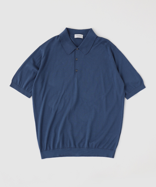 JOHN SMEDLEY(ジョンスメドレー)の「JOHN SMEDLEY / ジョンスメドレー ISIS(ニット/セーター・メンズ・ライトブルー/タン・X-LARGE/MEDIUM/LARGE)」の2枚目の写真