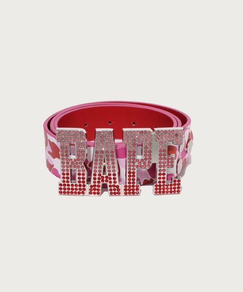 A BATHING APE｜アベイシングエイプのベルト（ピンク/桃色系）通販