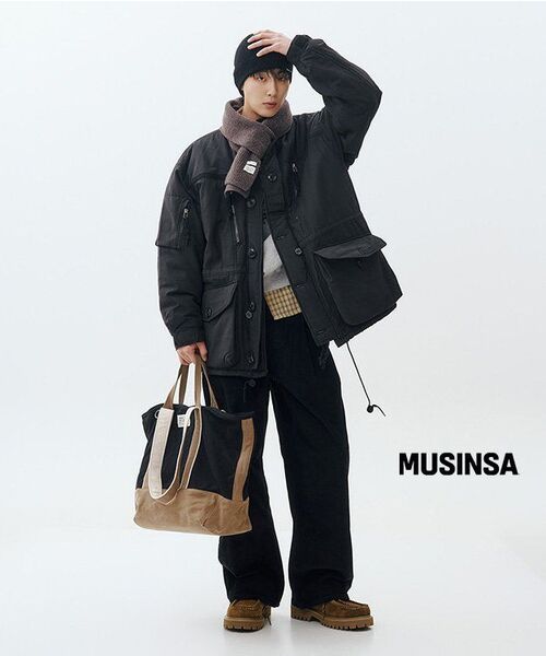 ALYSS（アリス）の「フォールドレイヤーセミワイドコーデュロイパンツ[ブラック]（その他パンツ・メンズ・その他・MEDIUM/LARGE/X-LARGE）」の5枚目の写真