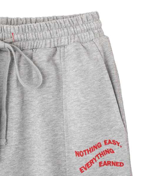 CRAFT STANDARD BOUTIQUE(クラフトスタンダードブティック)の「裏毛ハーフパンツ(その他パンツ・レディース・アイボリー/杢グレー・FREE)」の4枚目の写真