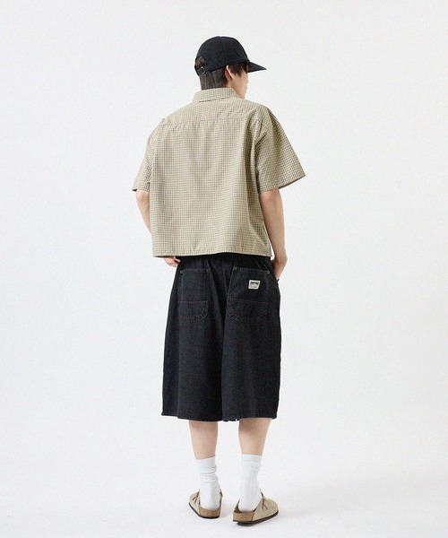 THRASHER(スラッシャー)の「THRASHER/ピグメントウォッシュ ダブルニーデニムショーツ(デニムパンツ・メンズ・ピンク/ブラック/ベージュ/ブルー・M/L/LL)」の10枚目の写真