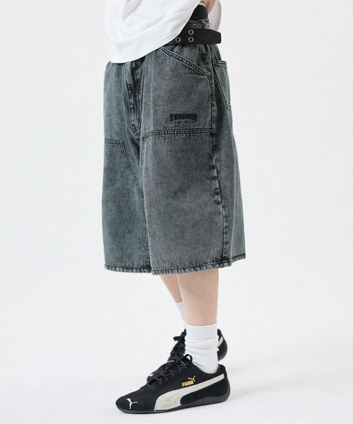 THRASHER(スラッシャー)の「THRASHER/ピグメントウォッシュ ダブルニーデニムショーツ(デニムパンツ・メンズ・ピンク/ブラック/ベージュ/ブルー・M/L/LL)」の18枚目の写真