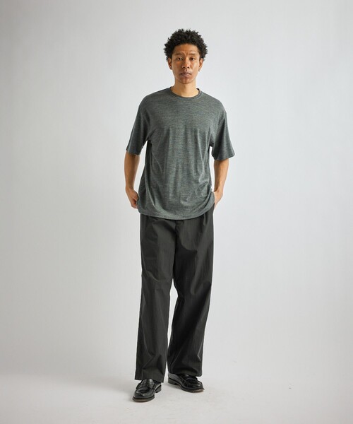 Saturdays NYC(サタデーズ ニューヨークシティ )の「George Wide Two Tuck Pant(その他パンツ・メンズ・ブラック/ダークブラウン・M/L/S)」の11枚目の写真