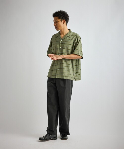 Saturdays NYC(サタデーズ ニューヨークシティ )の「George Wide Two Tuck Pant(その他パンツ・メンズ・ブラック/ダークブラウン・M/L/S)」の14枚目の写真