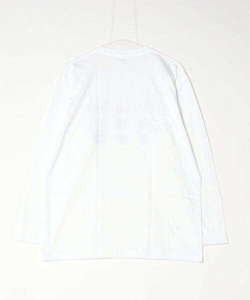 tunee（チュニー）の「ワンちゃんいっぱいロンT／長袖Tシャツ(hsyd)（Tシャツ/カットソー・レディース・ネイビー/ベージュ・LARGE/X-LARGE/MEDIUM/X-SMALL）」の8枚目の写真