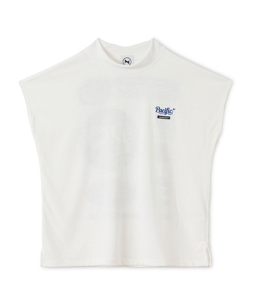 Pacific GOLF CLUB(パシフィックゴルフクラブ)の「NAKED GOLF × PGC MOCK S/S(Tシャツ/カットソー・メンズ・ホワイト/ブラック・FREE)」の3枚目の写真