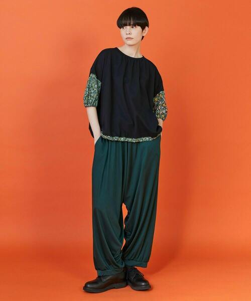 FRAPBOIS(フラボア)の「W.F.T Tシャツ(Tシャツ/カットソー・レディース・ブラック/クリーム・1)」の16枚目の写真