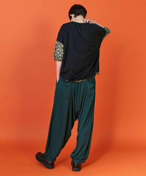 FRAPBOIS(フラボア)の「W.F.T Tシャツ(Tシャツ/カットソー・レディース・ブラック/クリーム・1)」の19枚目の写真