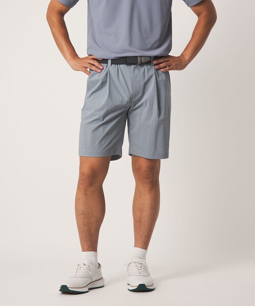 UNITED ARROWS GOLF(ユナイテッドアローズゴルフ)の「メンズ ピンチェック ショートパンツ(その他パンツ・メンズ・ライトブルー/ネイビー・M/L/XL)」の4枚目の写真