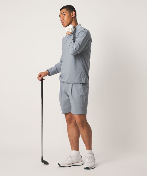 UNITED ARROWS GOLF(ユナイテッドアローズゴルフ)の「メンズ ピンチェック ショートパンツ(その他パンツ・メンズ・ライトブルー/ネイビー・M/L/XL)」の7枚目の写真