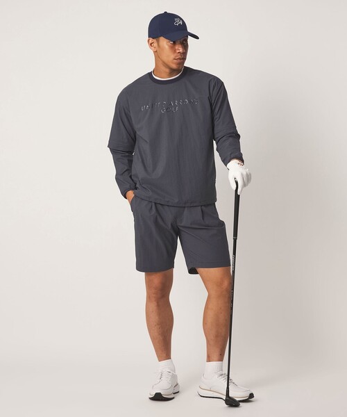 UNITED ARROWS GOLF(ユナイテッドアローズゴルフ)の「メンズ ピンチェック ショートパンツ(その他パンツ・メンズ・ライトブルー/ネイビー・M/L/XL)」の13枚目の写真