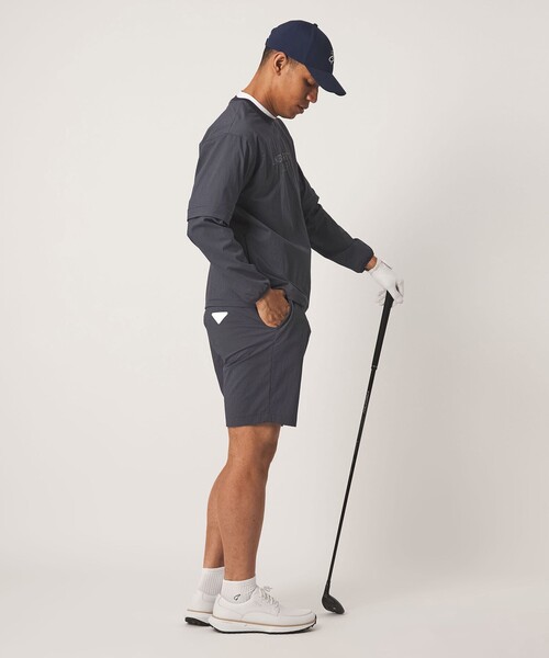 UNITED ARROWS GOLF(ユナイテッドアローズゴルフ)の「メンズ ピンチェック ショートパンツ(その他パンツ・メンズ・ライトブルー/ネイビー・M/L/XL)」の14枚目の写真