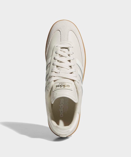adidas（アディダス）の「オリジナルス サンバ ゴルフ フルグレインレザー【adidas Golf/アディダスゴルフ】（スニーカー・メンズ・オフホワイト・22.5cm/23.5cm/24.5cm/25.5cm/26.5cm/27.5cm/28.5cm/23.0cm/24.0cm/25.0cm/26.0cm/27.0cm/28.0cm/29.0cm）」の2枚目の写真