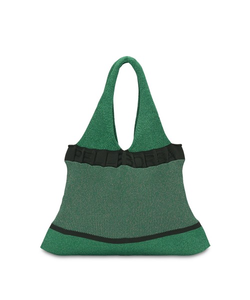 PELLEBORSA(ペレボルサ)の「ニットバッグ Knit Bag 5844(トートバッグ・レディース・イエロー/レッド/グリーン/ネイビー・FREE)」の8枚目の写真