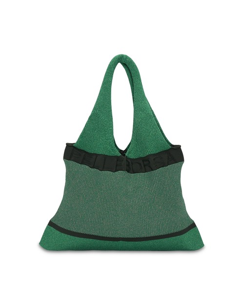 PELLEBORSA(ペレボルサ)の「ニットバッグ Knit Bag 5844(トートバッグ・レディース・イエロー/レッド/グリーン/ネイビー・FREE)」の11枚目の写真