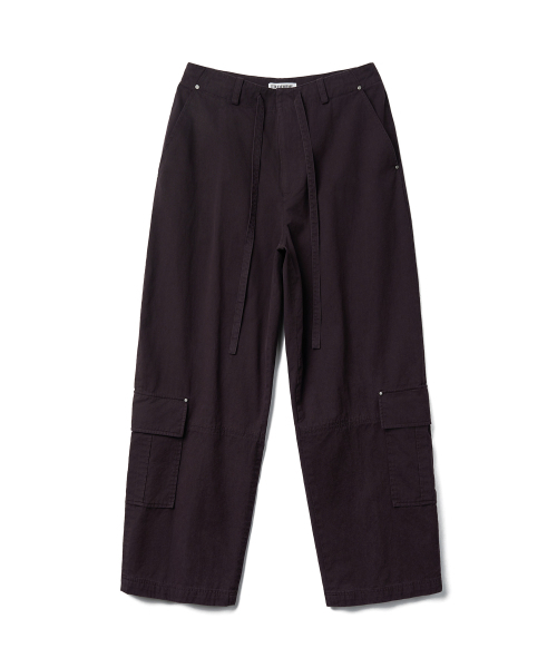 TTUDEMENT(トュードメント)の「WASHED UTILITY PANTS_PURPLE(その他パンツ・レディース・その他・SMALL/MEDIUM)」の2枚目の写真