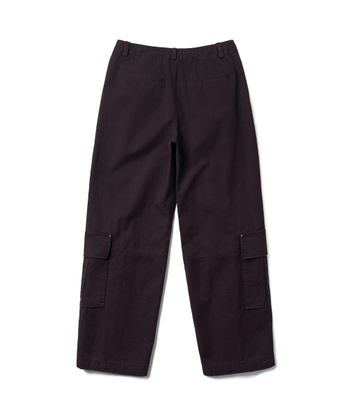 TTUDEMENT(トュードメント)の「WASHED UTILITY PANTS_PURPLE(その他パンツ・レディース・その他・SMALL/MEDIUM)」の3枚目の写真