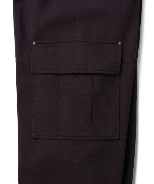 TTUDEMENT(トュードメント)の「WASHED UTILITY PANTS_PURPLE(その他パンツ・レディース・その他・SMALL/MEDIUM)」の6枚目の写真