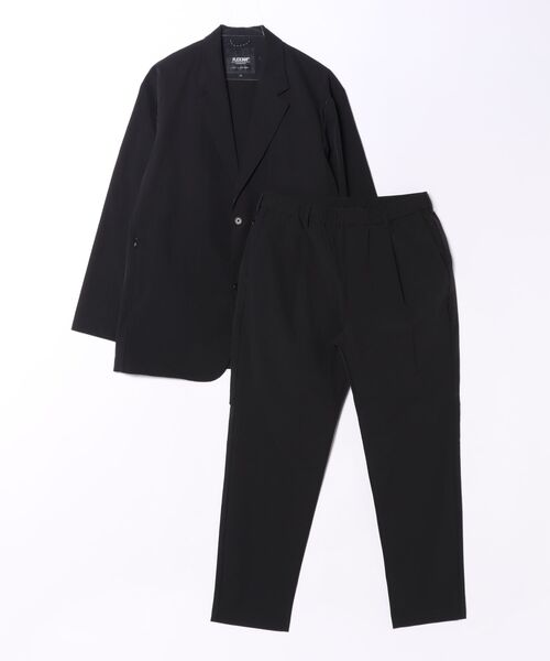 TETE HOMME(テットオム)の「【WEB限定】2点セット ストレッチナイロン リラックスシルエット ウォッシャブルセットアップ(セットアップ・メンズ・ネイビー/ブラック/ブラウン・SMALL/MEDIUM/LARGE/X-LARGE)」の1枚目の写真