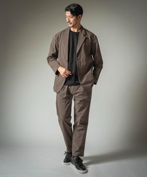 TETE HOMME（テットオム）の「【WEB限定】2点セット ストレッチナイロン リラックスシルエット ウォッシャブルセットアップ（セットアップ）」
