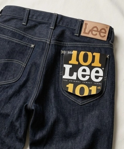 Lee(リー)の「2026AW Lee/リ-【101 101周年記念特別モデル】ANNIVERSARY 101 ICONIC RIDERS JEAN ライダース デニムパンツ(デニムパンツ・メンズ・インディゴブルー・L/XL/M)」の4枚目の写真