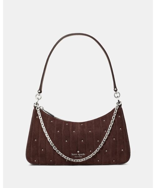 kate spade new york（ケイトスペード ニューヨーク）の「マルゴー キルテッド スエード ショルダー バッグ（ショルダーバッグ・レディース・ブラウン・ONESIZE）」の5枚目の写真