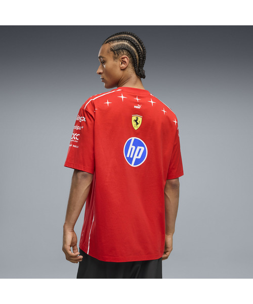 PUMA(プーマ)の「PUMA プーマ ユニセックス フェラーリ レプリカ スペシャル モンツァ 半袖 T(Tシャツ/カットソー・メンズ・レッド・SMALL/X-LARGE/X-SMALL/LARGE)」の2枚目の写真